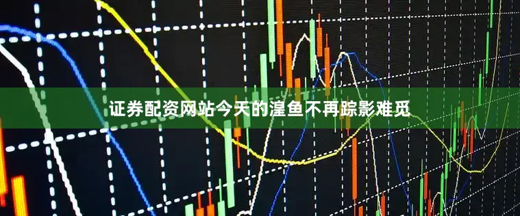 证券配资网站今天的湟鱼不再踪影难觅